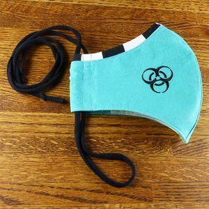 Custom Embroidered Face Mask w/ stretchy band